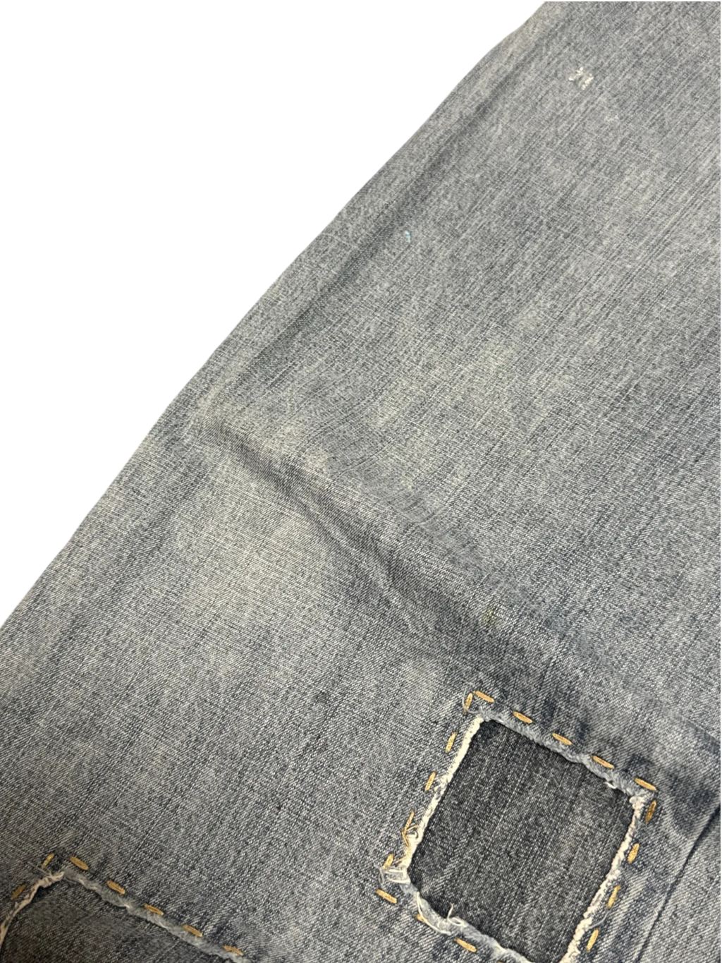 [V1068de] Vintage y2k Ecko blaue baggy jeans (Rocker Jean)
