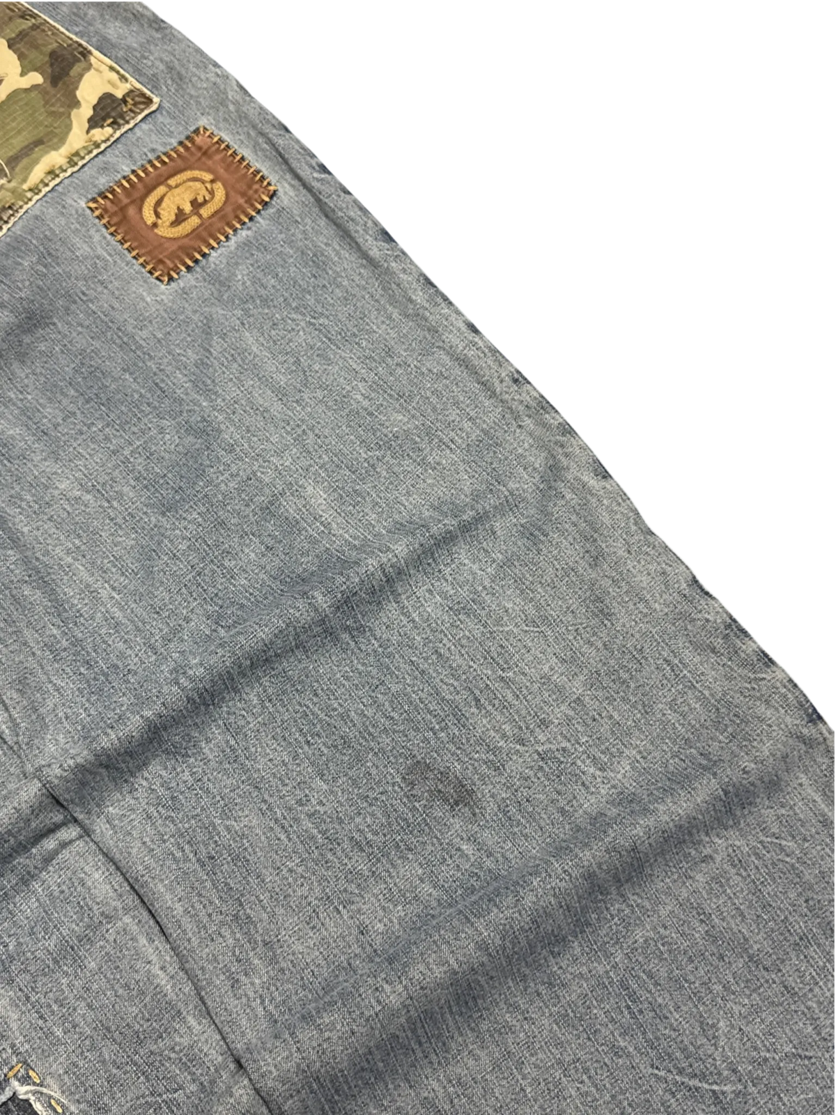 [V1068de] Vintage y2k Ecko blaue baggy jeans (Rocker Jean)