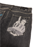 [V1069] Vintage y2k Southpole marineblaue baggy jeans