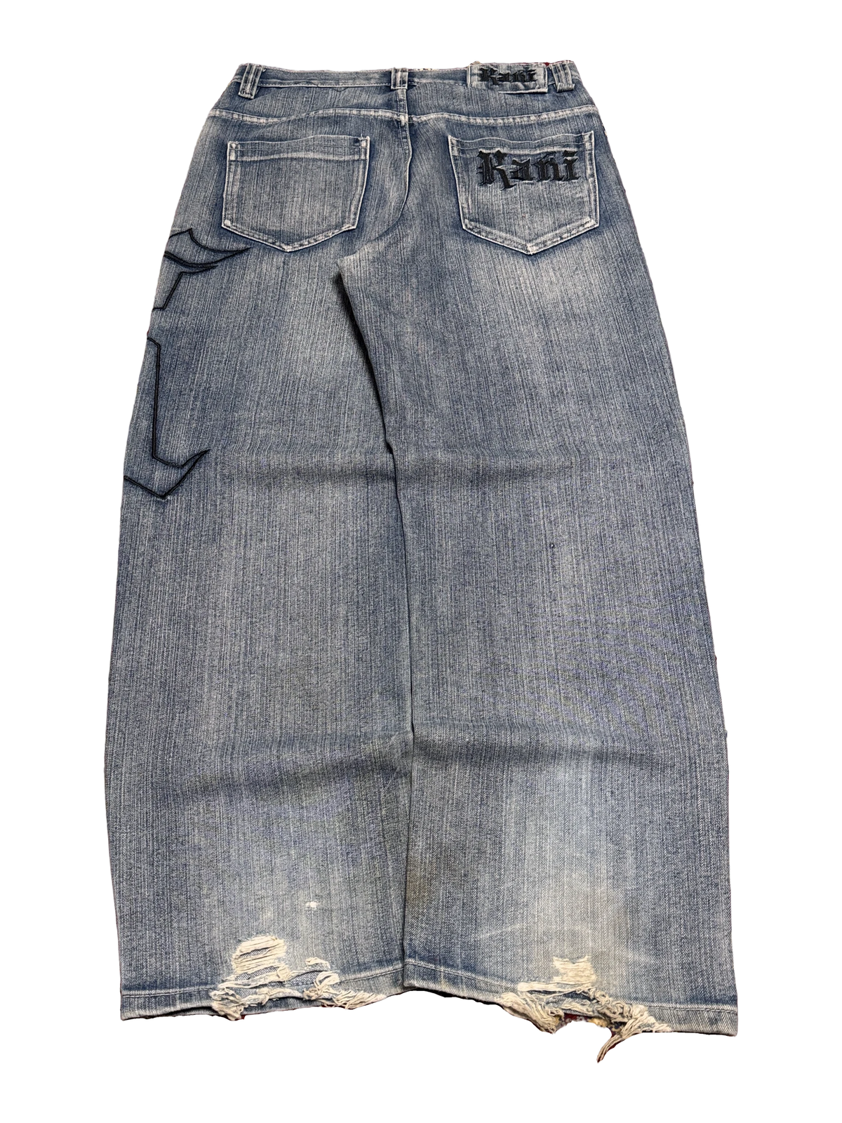 [V1070] Vintage y2k Karl Kani blaue baggy jeans