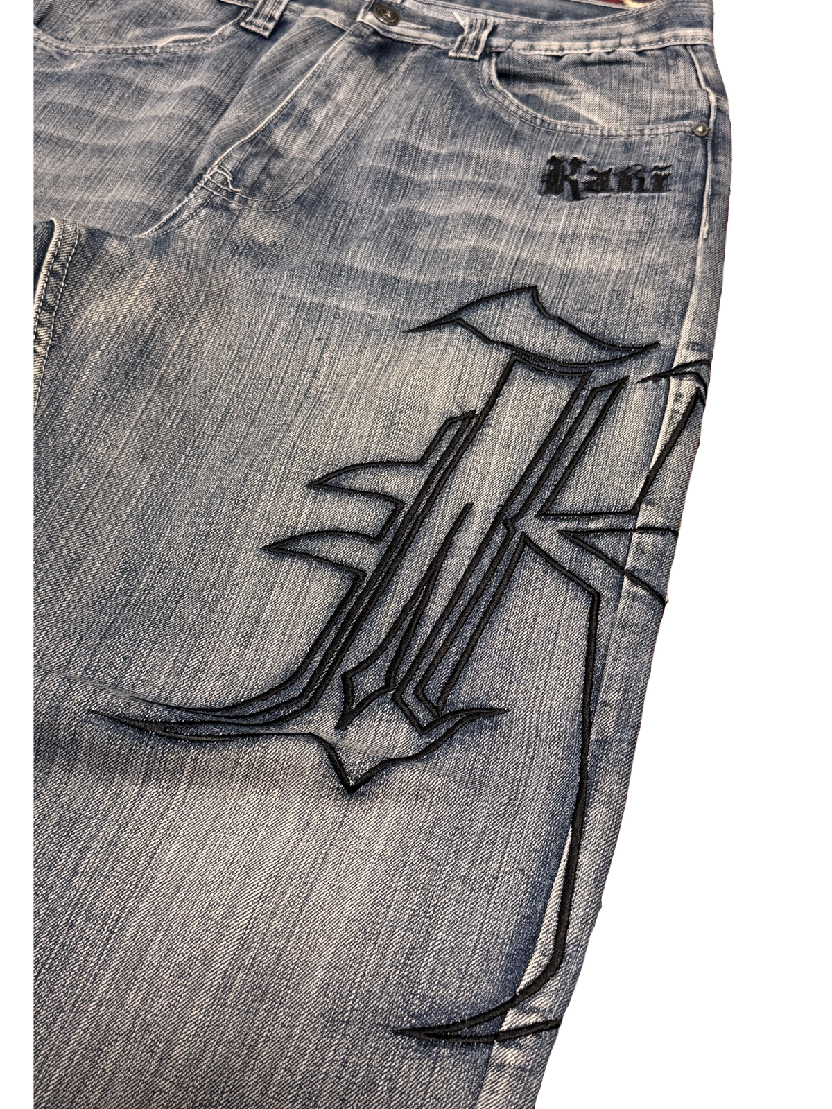 [V1070] Vintage y2k Karl Kani blaue baggy jeans