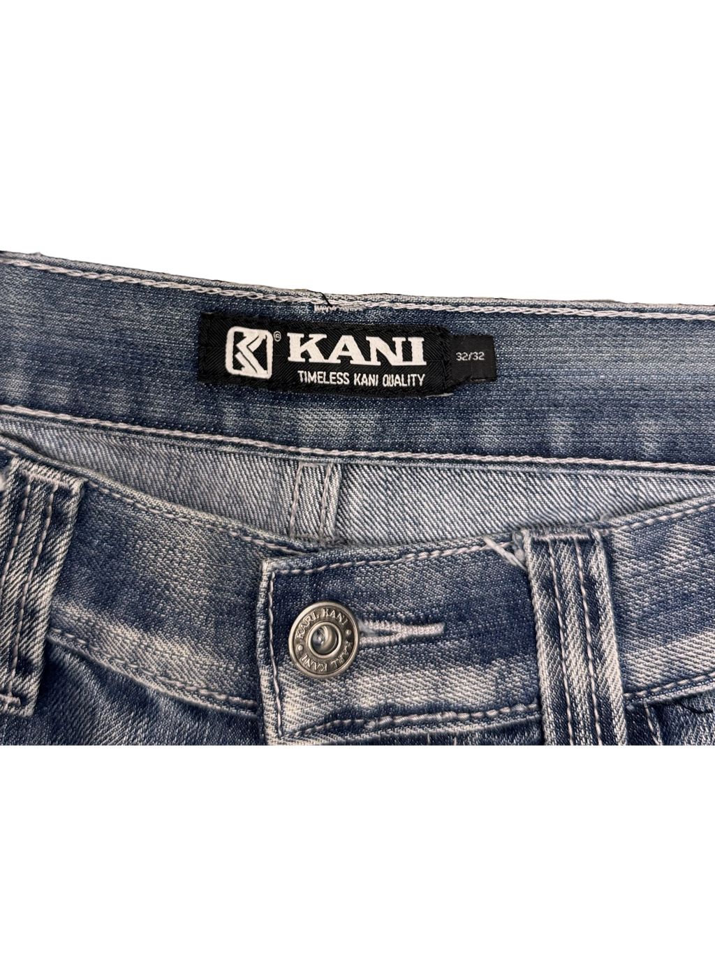 [V1070] Vintage y2k Karl Kani blaue baggy jeans