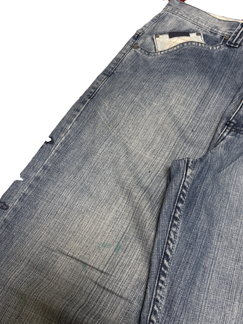 [V1071] Vintage y2k Karl Kani blaue baggy jeans