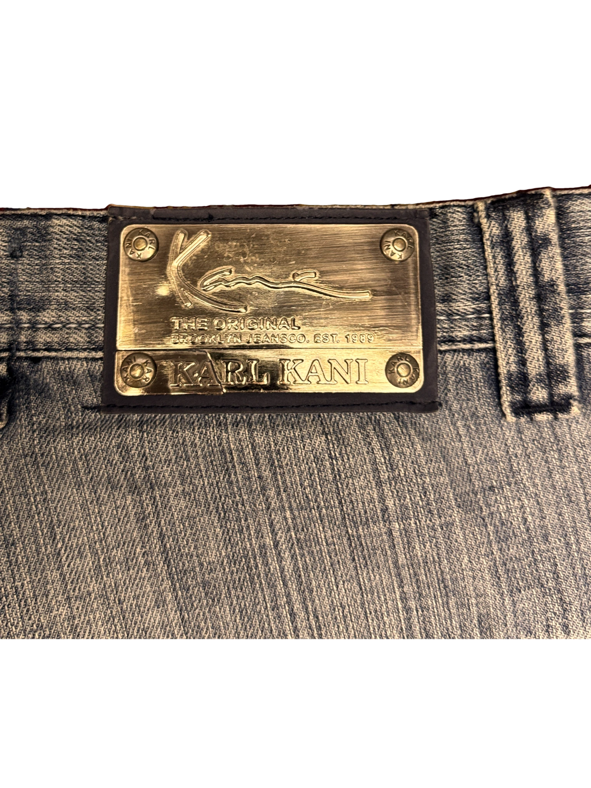 [V1071] Vintage y2k Karl Kani blaue baggy jeans