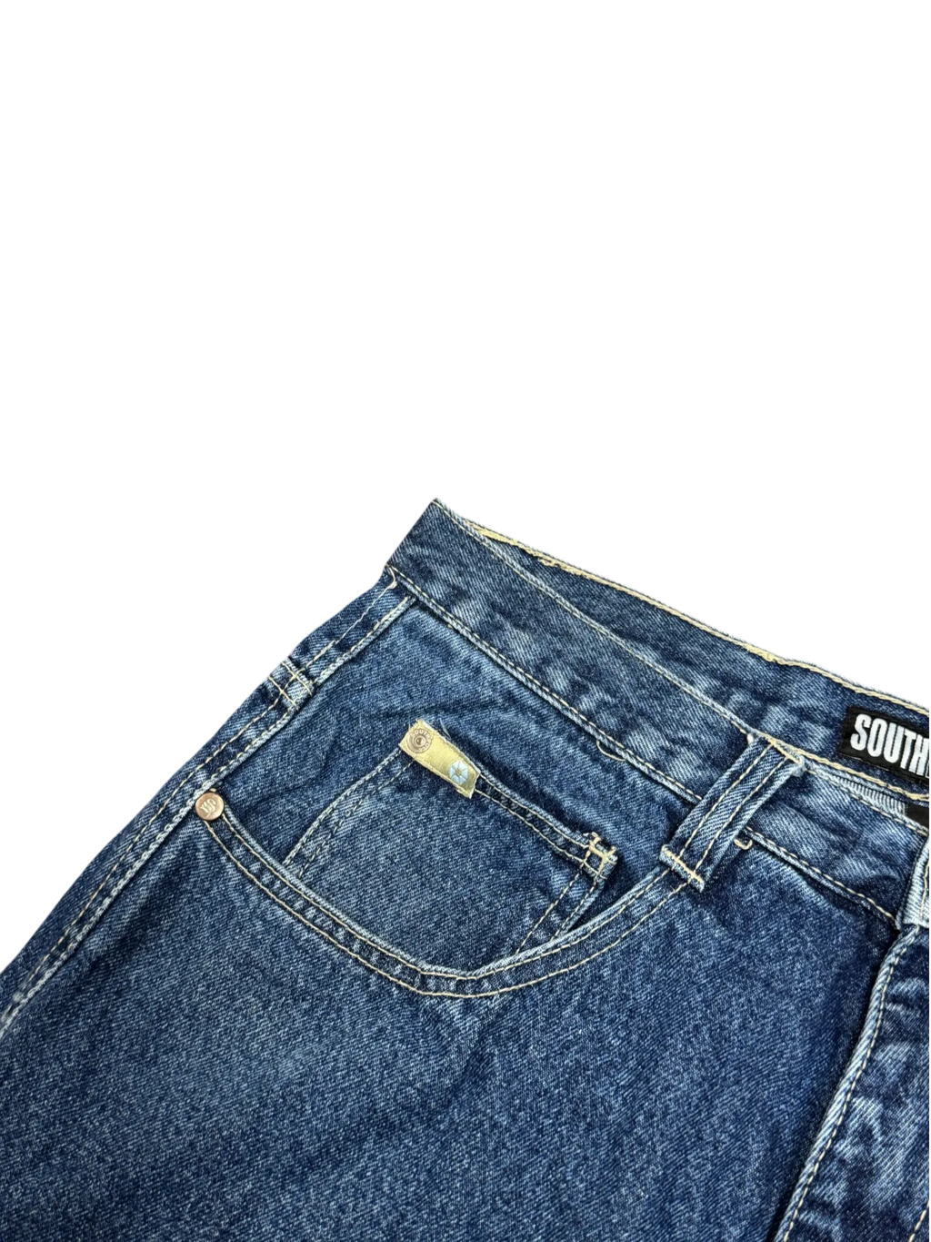 [V1072] Vintage y2k Southpole blaue baggy jeans (Gold Tab)