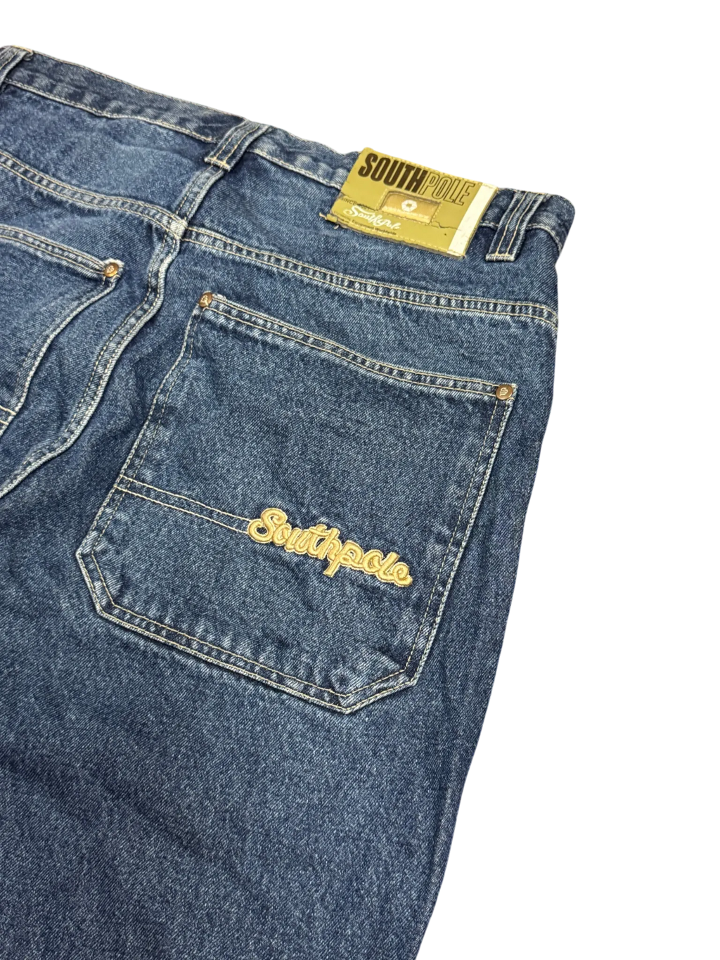 [V1072] Vintage y2k Southpole blaue baggy jeans (Gold Tab)