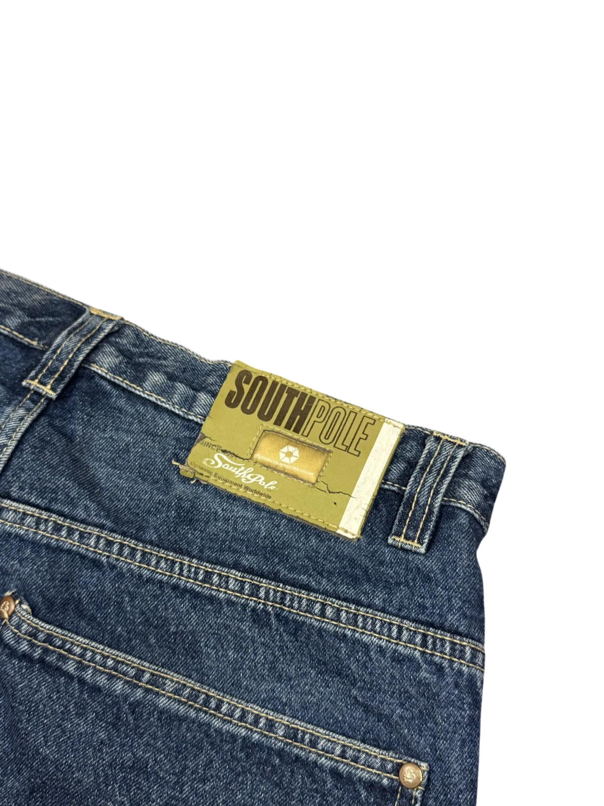 [V1072] Vintage y2k Southpole blaue baggy jeans (Gold Tab)