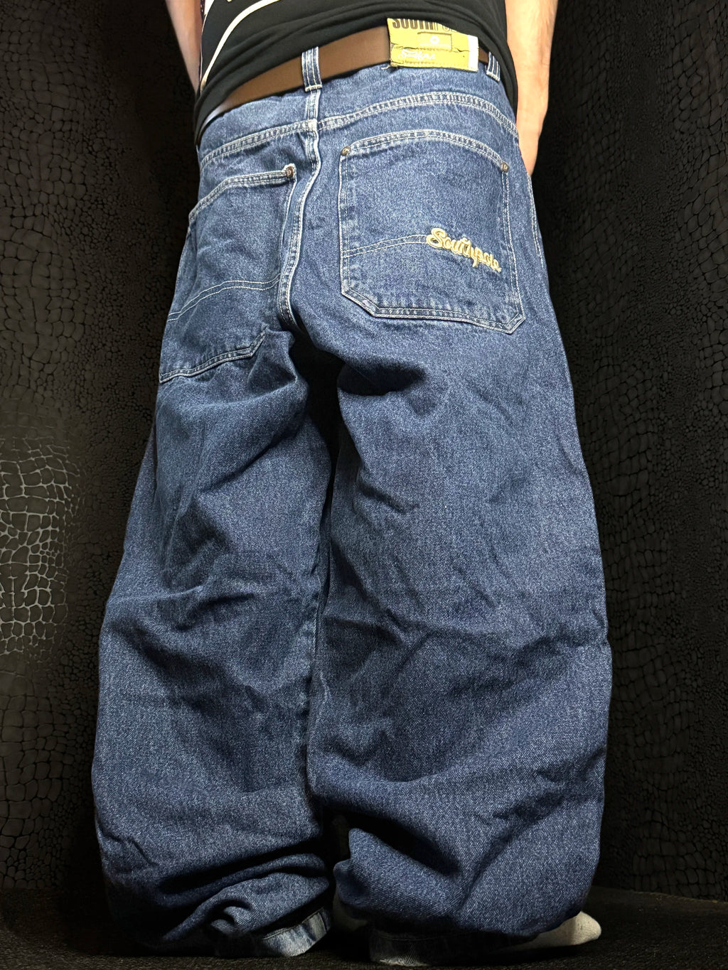 [V1072] Vintage y2k Southpole blaue baggy jeans (Gold Tab)