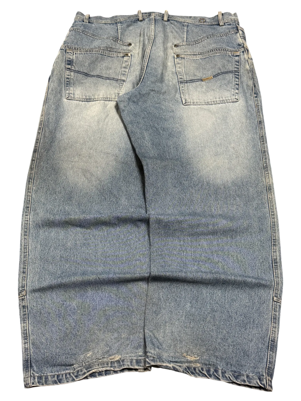 [V1074] Vintage y2k Pelle Pelle blaue baggy jeans
