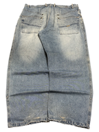 [V1074] Vintage y2k Pelle Pelle blaue baggy jeans