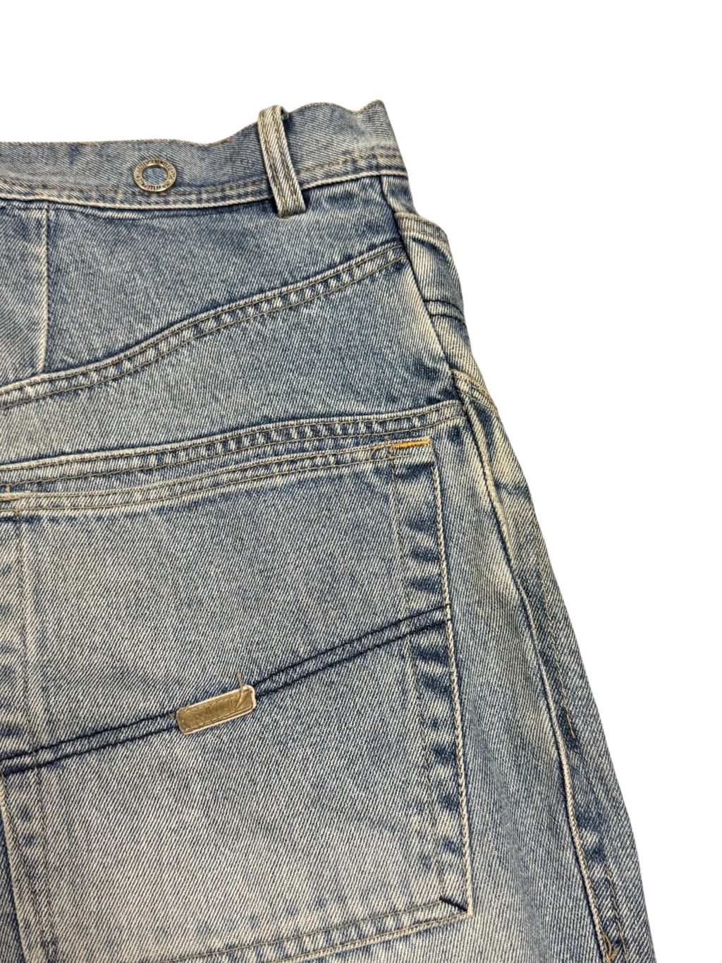 [V1074] Vintage y2k Pelle Pelle blaue baggy jeans