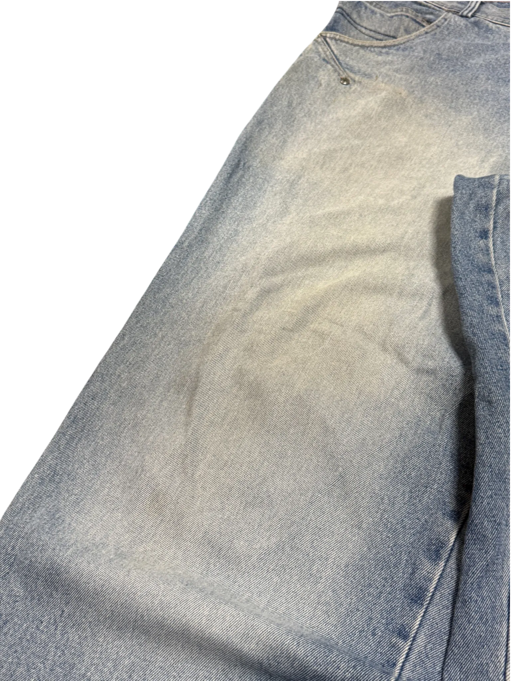 [V1074] Vintage y2k Pelle Pelle blaue baggy jeans