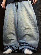 [V1074] Vintage y2k Pelle Pelle blaue baggy jeans