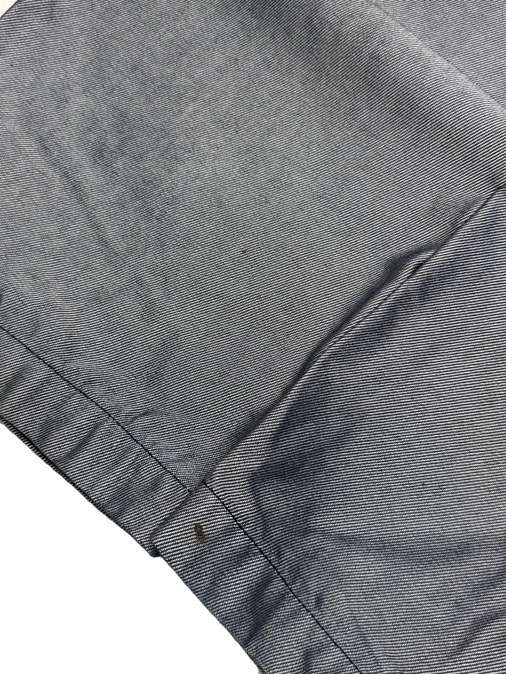 [V1076de] Vintage y2k John John silberne baggy jeans (Shiny)