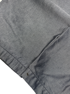[V1076de] Vintage y2k John John silberne baggy jeans (Shiny)