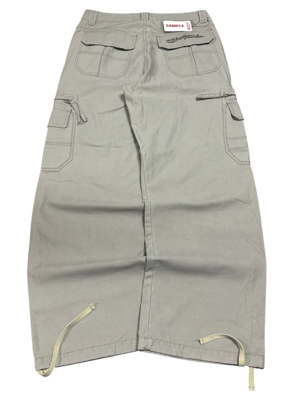 [V1077de] Vintage y2k Southpole beige baggy jeans (NWT | Sample)