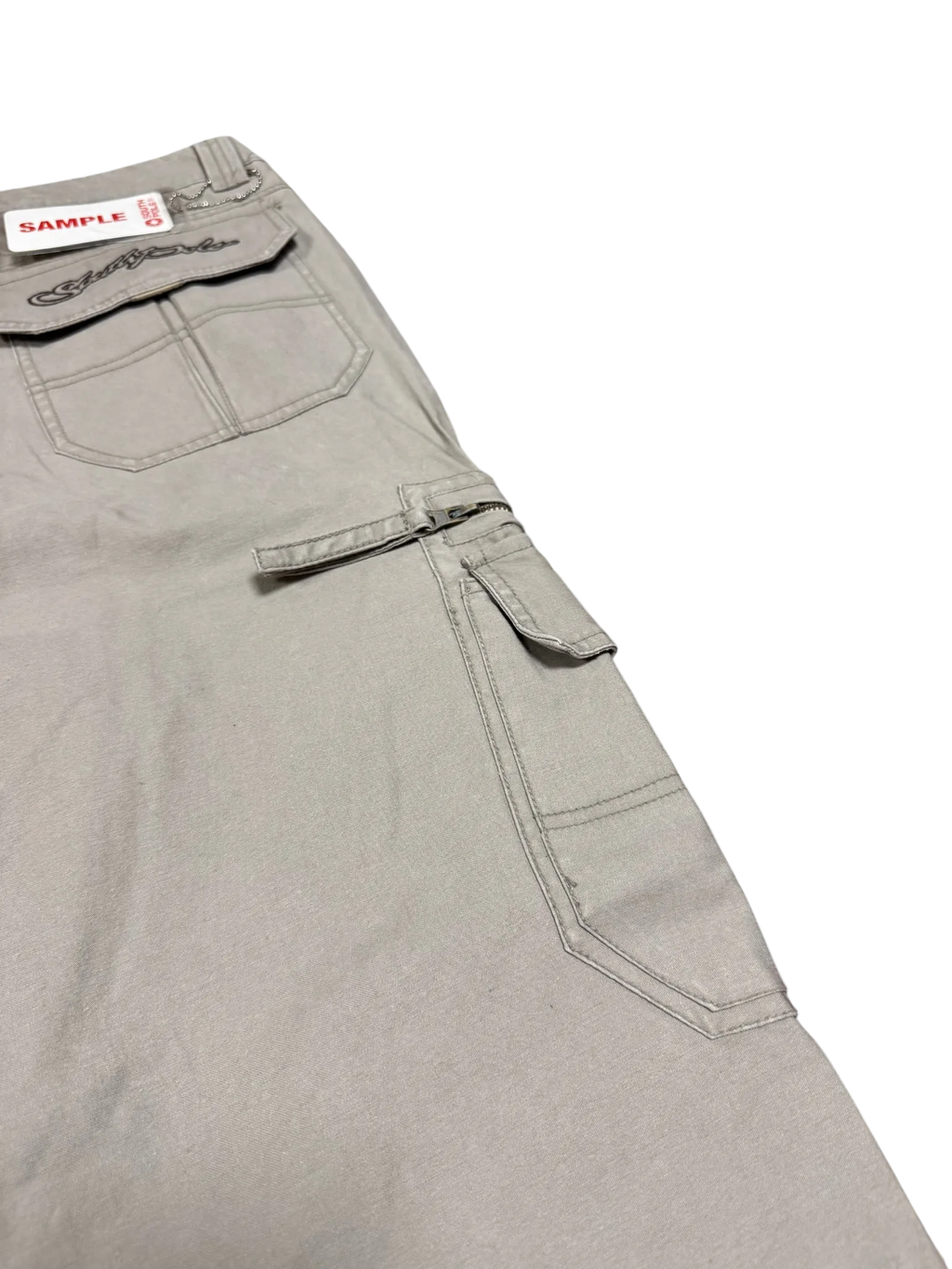 [V1077de] Vintage y2k Southpole beige baggy jeans (NWT | Sample)