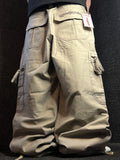 [V1077de] Vintage y2k Southpole beige baggy jeans (NWT | Sample)