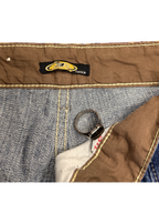 [V1079] Vintage y2k 3R streetwear blaue baggy jeans