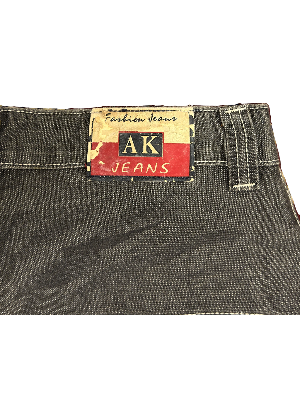 [V1080] Vintage y2k AK Jeans graue baggy jeans