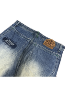 [V1081] Vintage y2k Akademiks blaue baggy jeans