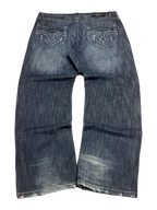 [V1091] Vintage y2k Brooklyn Xpress marineblaue straight jeans