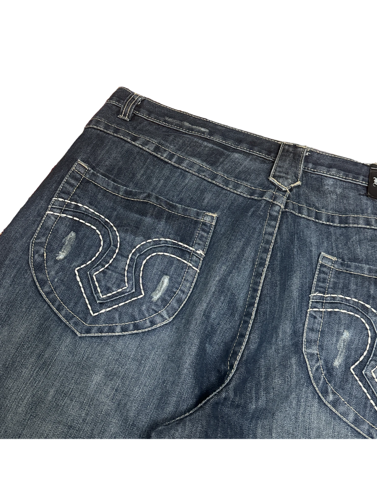 [V1091] Vintage y2k Brooklyn Xpress marineblaue straight jeans