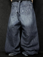 [V1091] Vintage y2k Brooklyn Xpress marineblaue straight jeans