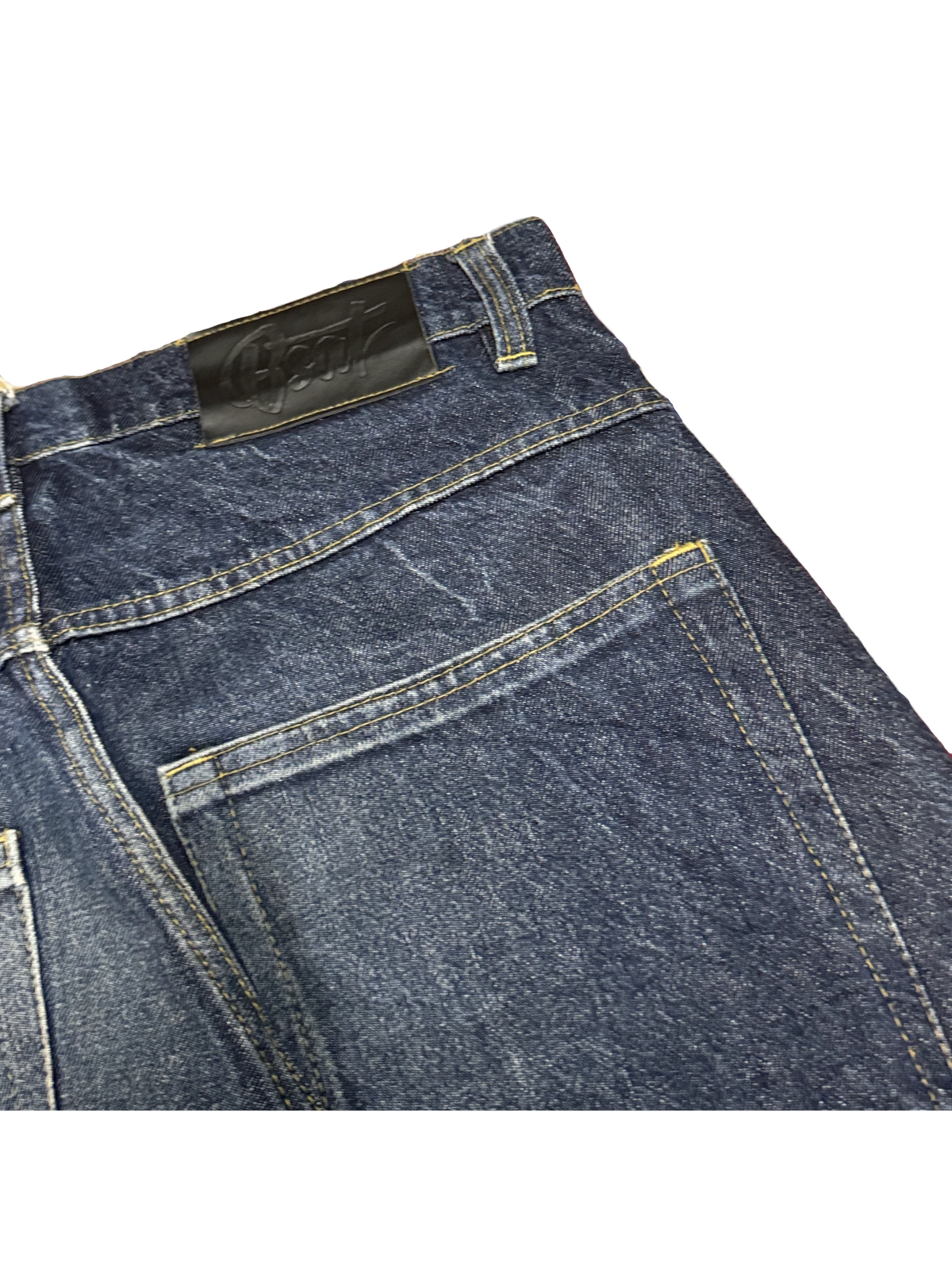 [V1092] Vintage y2k BSAT marineblaue baggy jeans