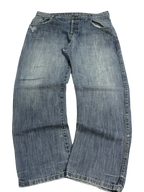 [V1093] Vintage y2k Bullrot blaue baggy jeans (The Bullstrike Team)