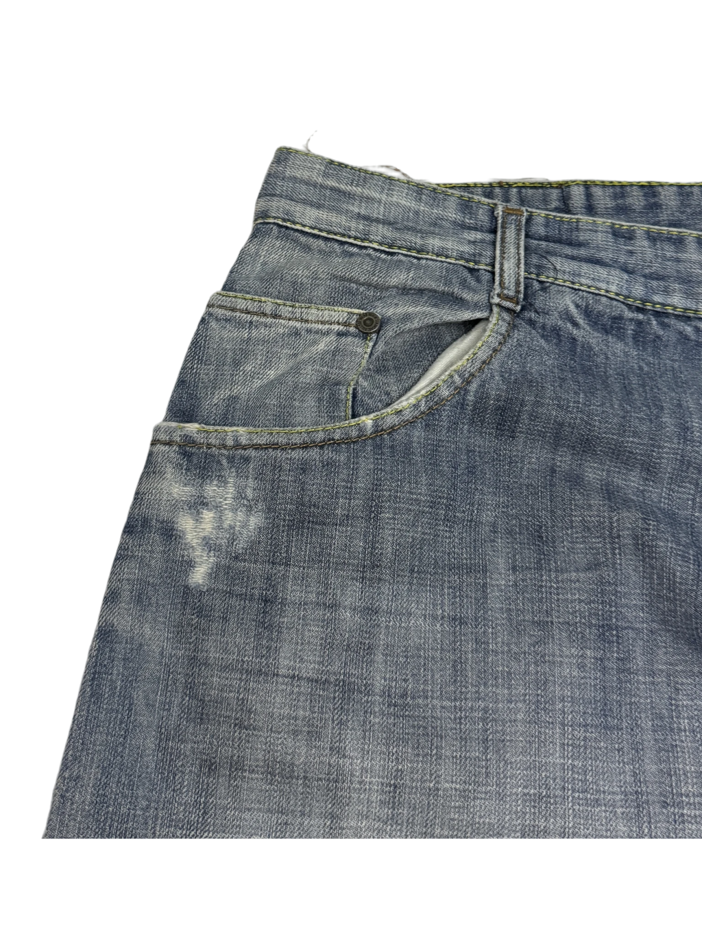[V1093] Vintage y2k Bullrot blaue baggy jeans (The Bullstrike Team)