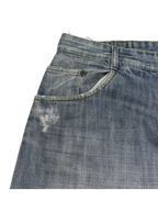 [V1093] Vintage y2k Bullrot blaue baggy jeans (The Bullstrike Team)
