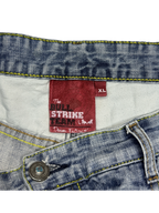 [V1093] Vintage y2k Bullrot blaue baggy jeans (The Bullstrike Team)