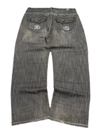 [V1094] Vintage y2k Cezer graue baggy jeans