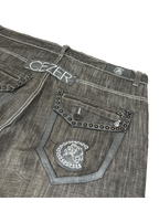 [V1094] Vintage y2k Cezer graue baggy jeans