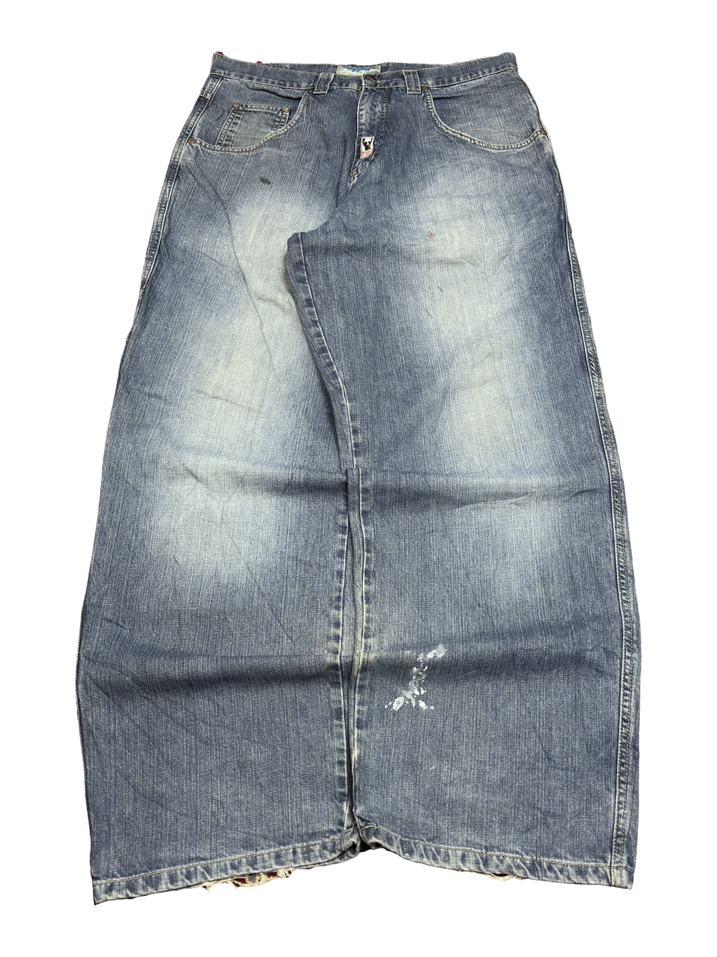 [V1099] Vintage y2k Doggdeco blaue baggy jeans