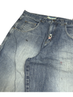 [V1099] Vintage y2k Doggdeco blaue baggy jeans