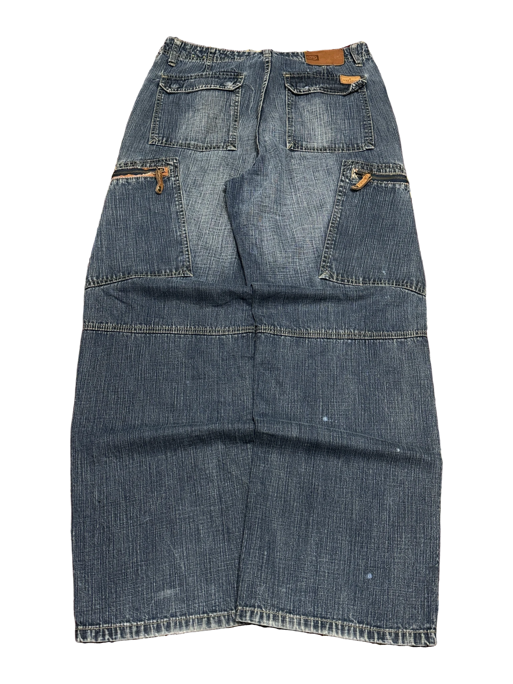 [V1100] Vintage y2k Ecko blaue baggy jeans