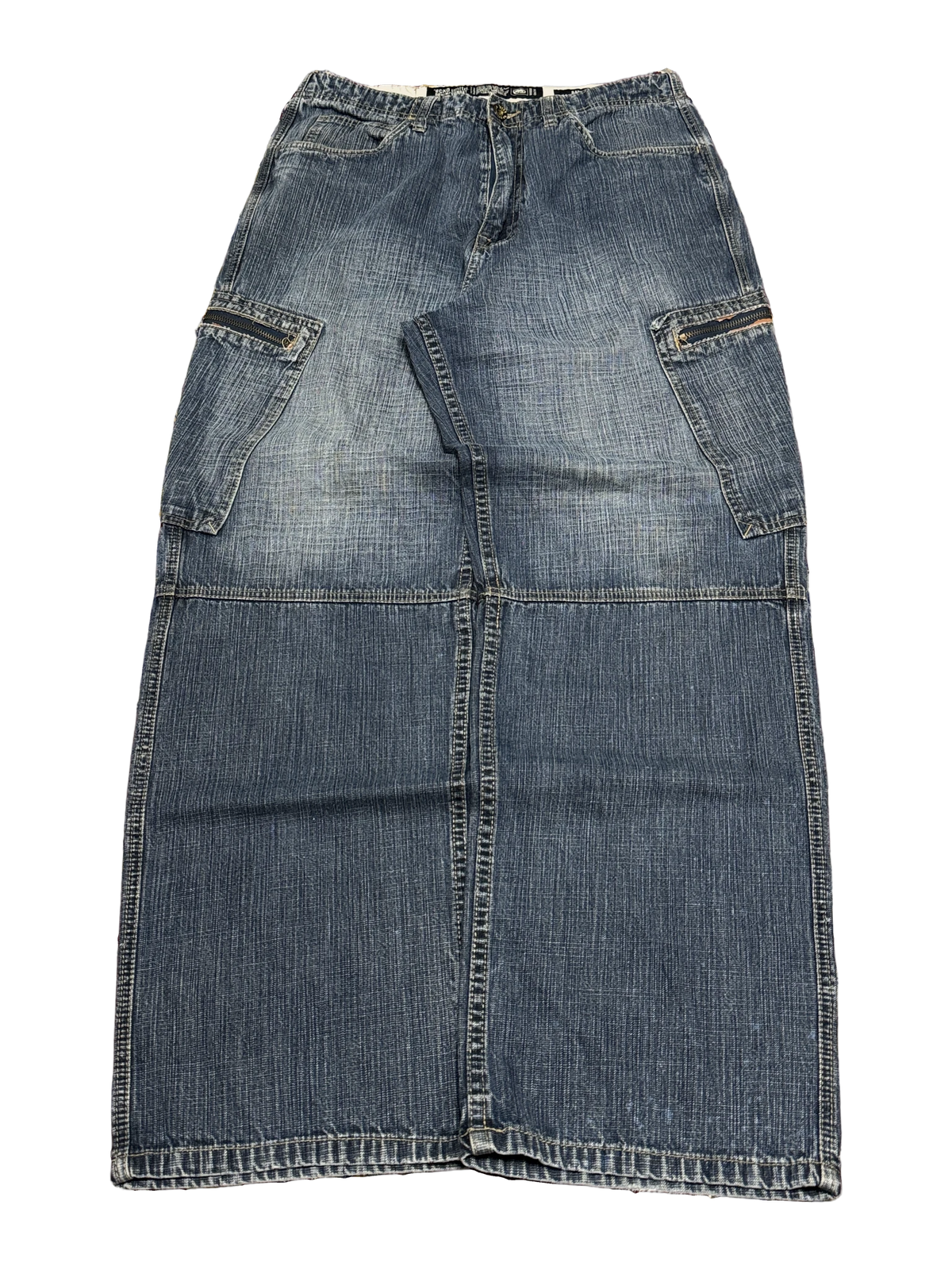 [V1100] Vintage y2k Ecko blaue baggy jeans