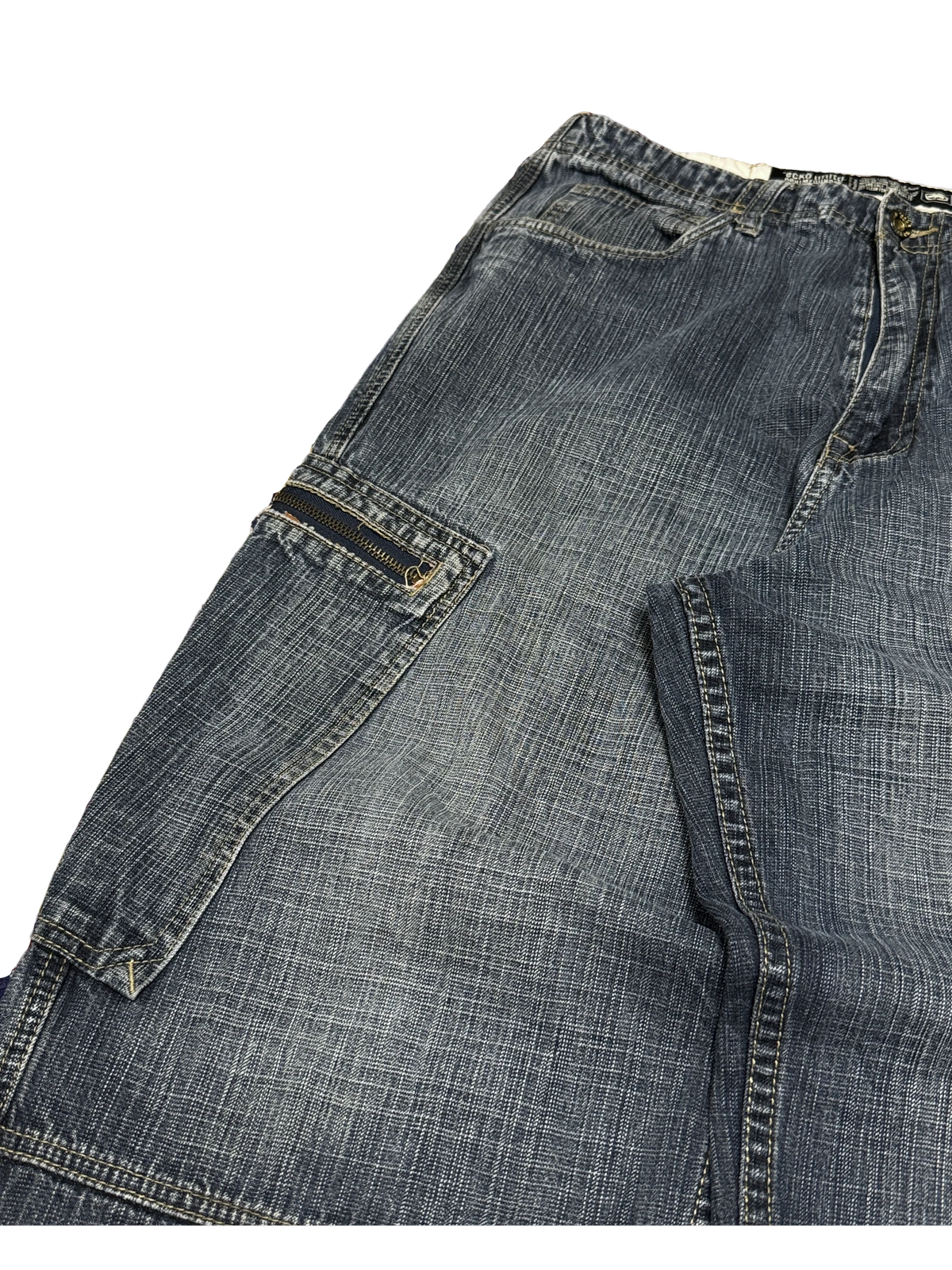 [V1100] Vintage y2k Ecko blaue baggy jeans