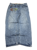 [V1101] Vintage y2k Ecko blaue baggy jeans
