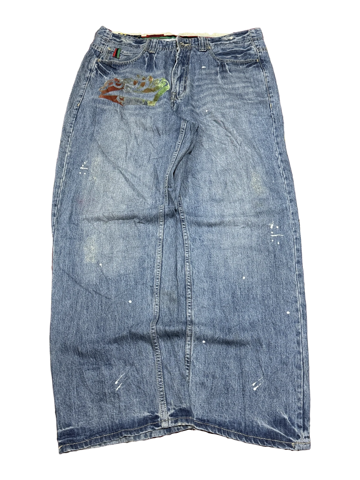 [V1101] Vintage y2k Ecko blaue baggy jeans