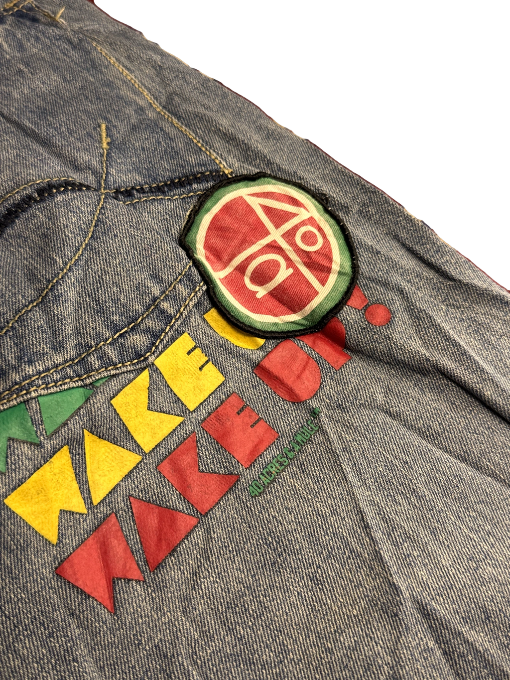 [V1101] Vintage y2k Ecko blaue baggy jeans