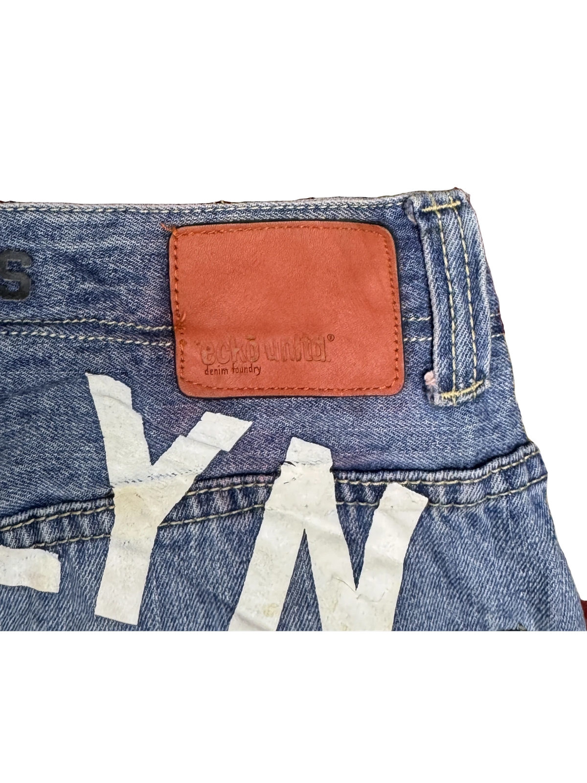 [V1101] Vintage y2k Ecko blaue baggy jeans
