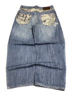 [V1102] Vintage y2k Ecko blaue baggy jeans