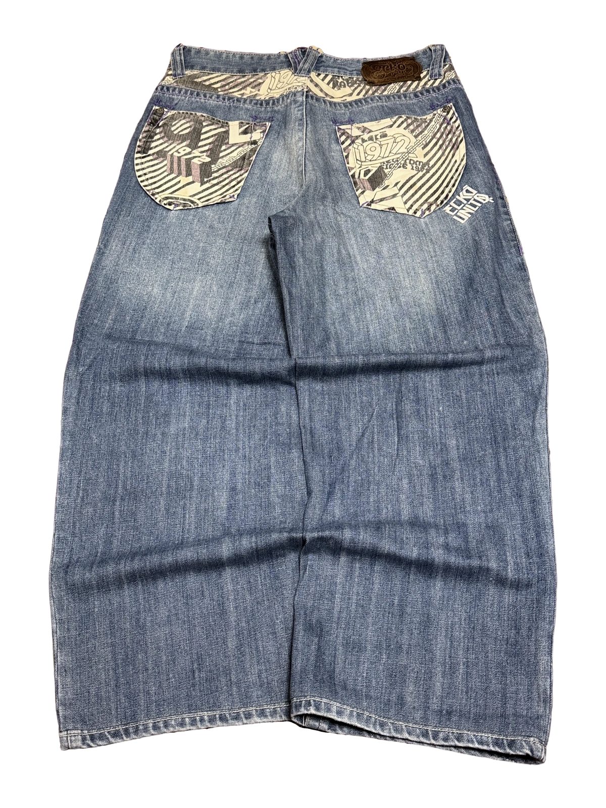 [V1102] Vintage y2k Ecko blaue baggy jeans