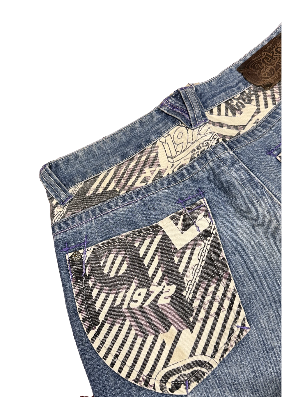 [V1102] Vintage y2k Ecko blaue baggy jeans