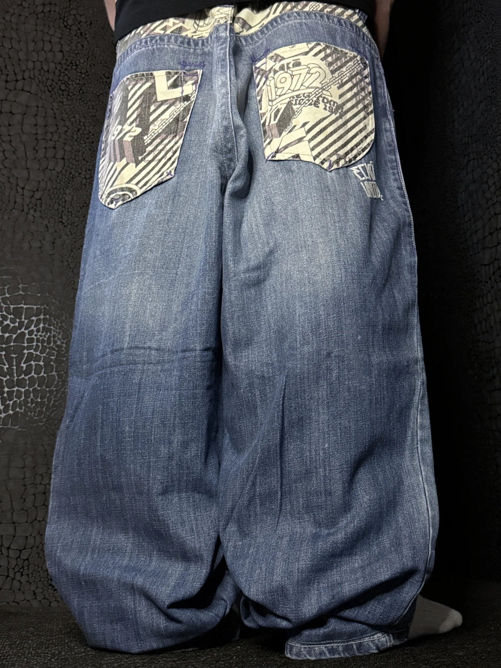 [V1102] Vintage y2k Ecko blaue baggy jeans