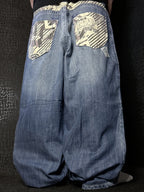 [V1102] Vintage y2k Ecko blaue baggy jeans