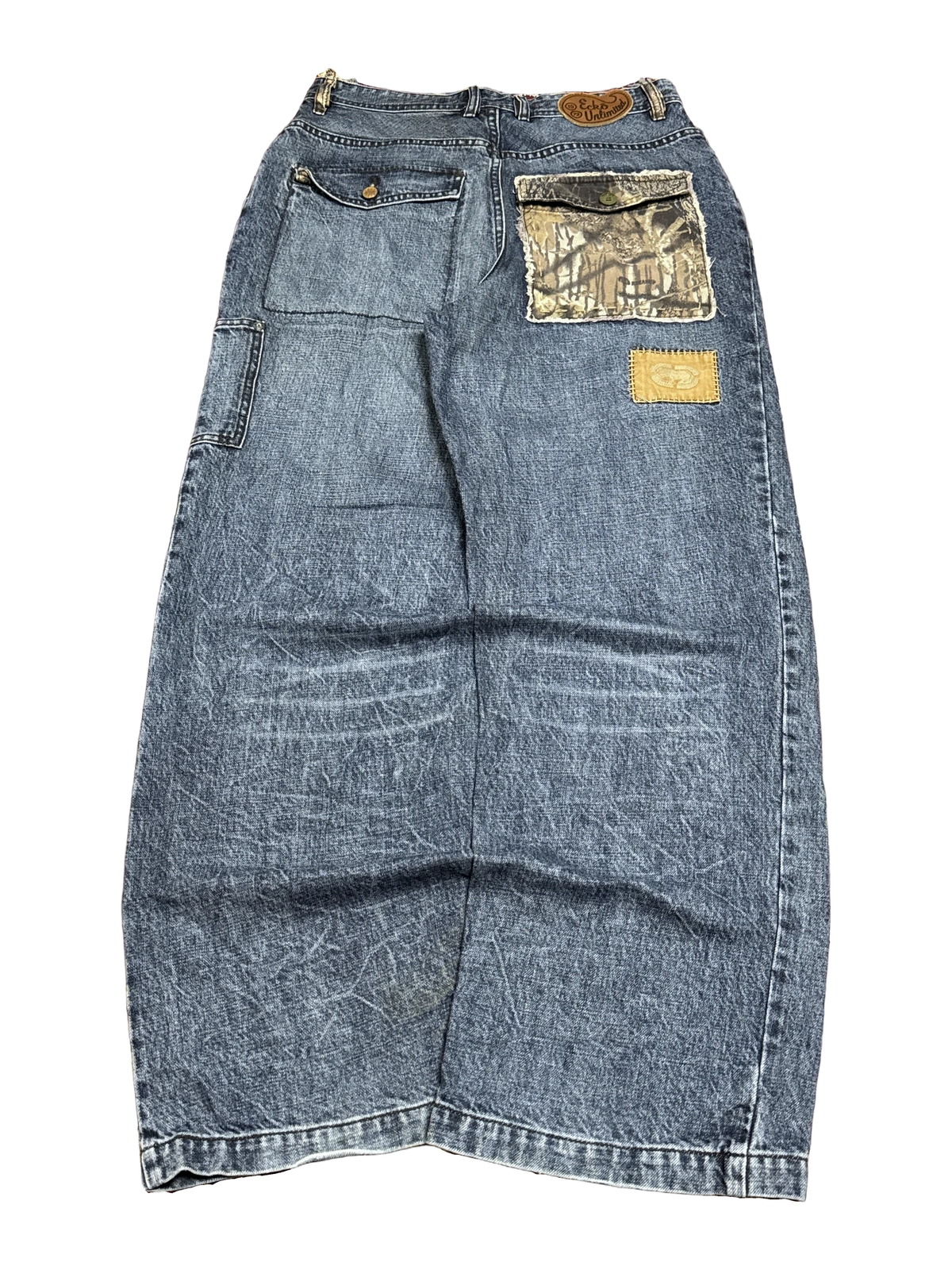 [V1103] Vintage y2k Ecko blaue baggy jeans